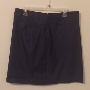 Blue skirt